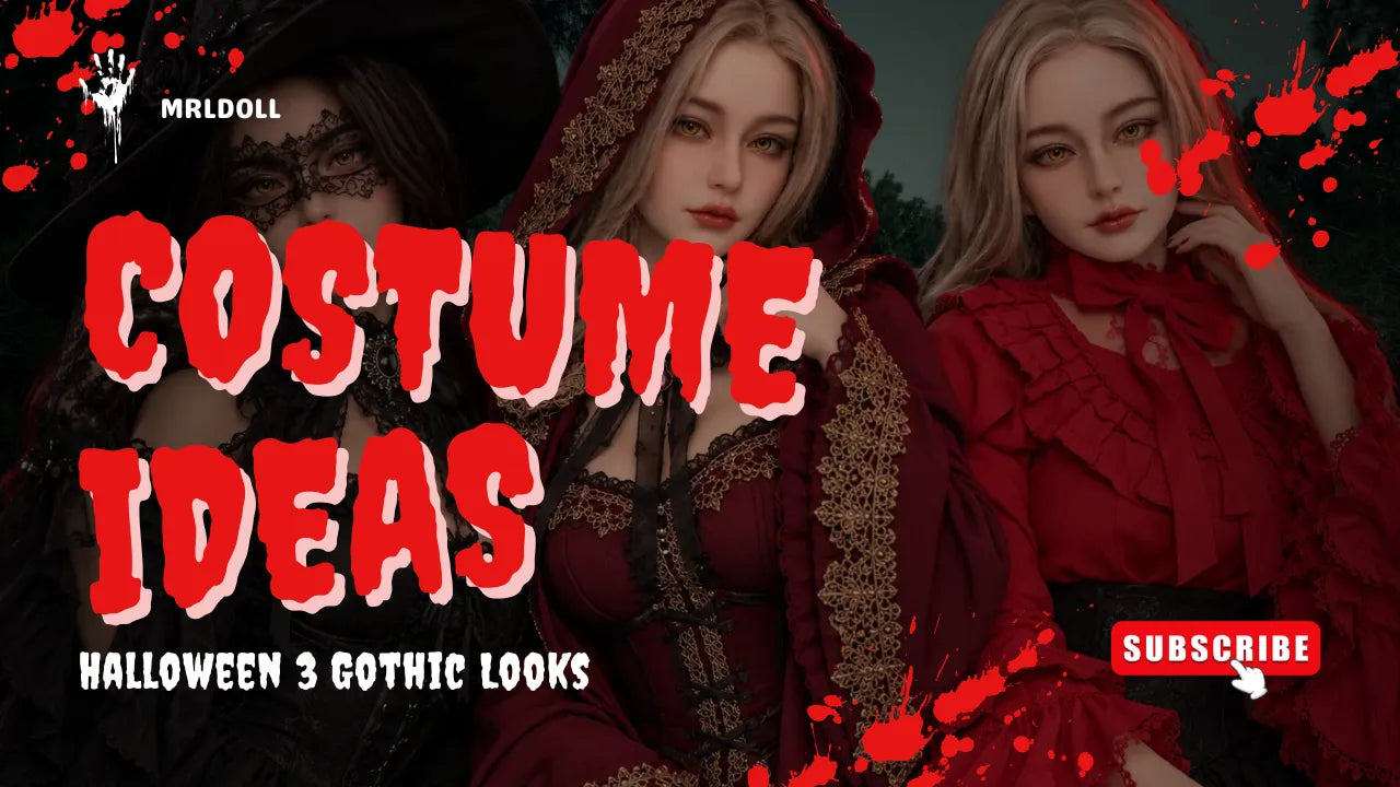 Image of Halloween Sex Doll Costume Ideas: 3 Gothic Looks from MRLDOLL