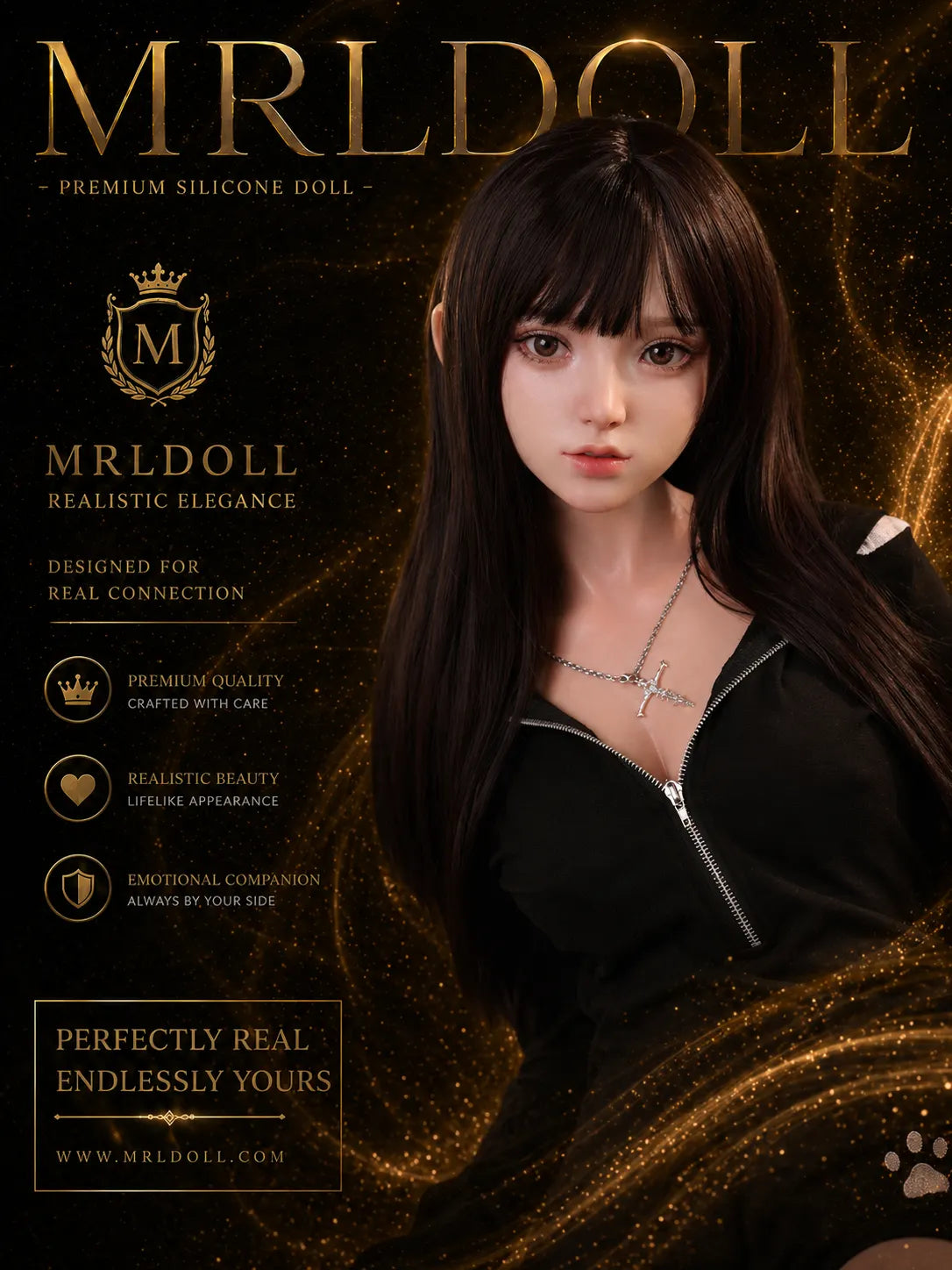 Image of MRLDOLL Akane 30kg 155cm Anime Sex Doll – Cute Japanese Big Eyes Love Doll