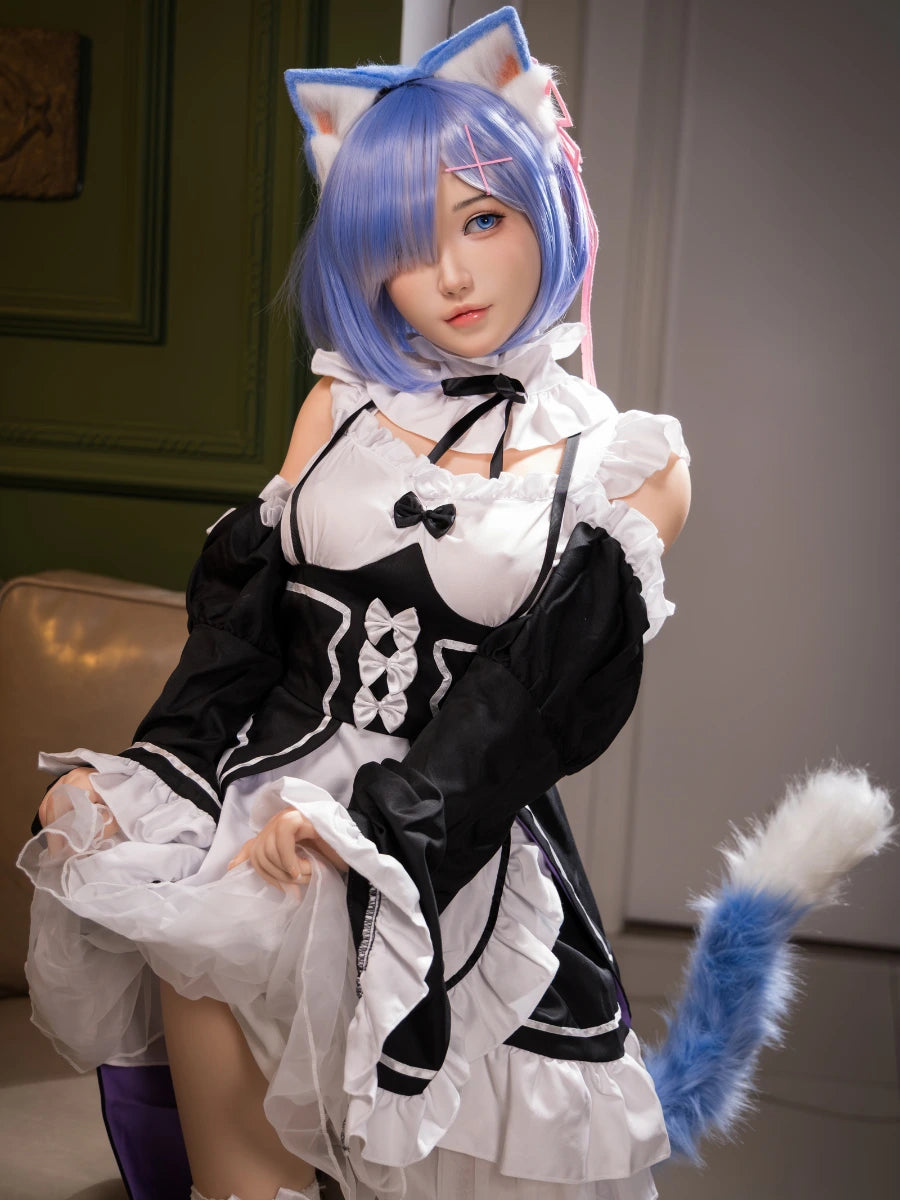 Image of Cosplay Reem Anime Sexdoll 146CM 26KG