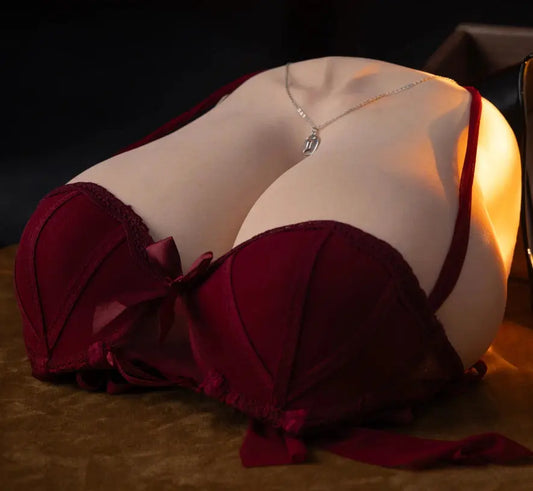 Leina:15.1LB Realistic Silicone Sex Torso Big Jiggly Boobs MRLDOLL