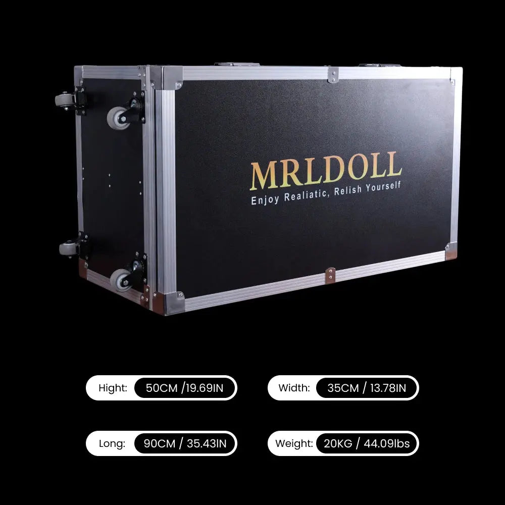 Image of MRLDOLL 20kg lockable sex doll case MRLDOLL