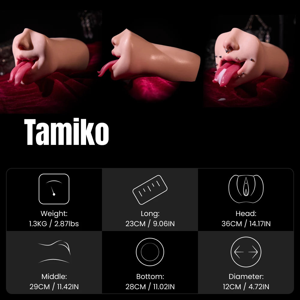 Image of Tamiko Pocket Pussy 1:1 Replica Silicone Masturbator MRLDOLL