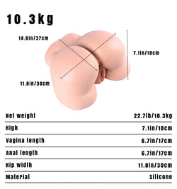 Image of Donna：10.3KG Doggy Style Big Ass Silicone Sex Toy
