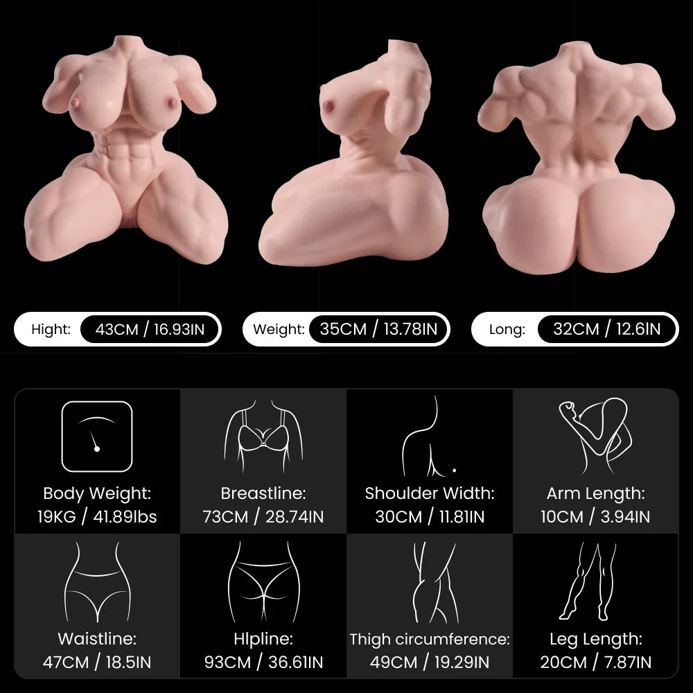 Image of Zoe Muscle Sex Torso