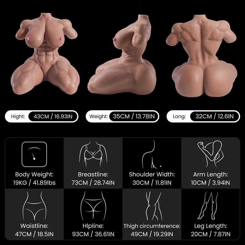 Image of Zoe Muscle Sex Torso