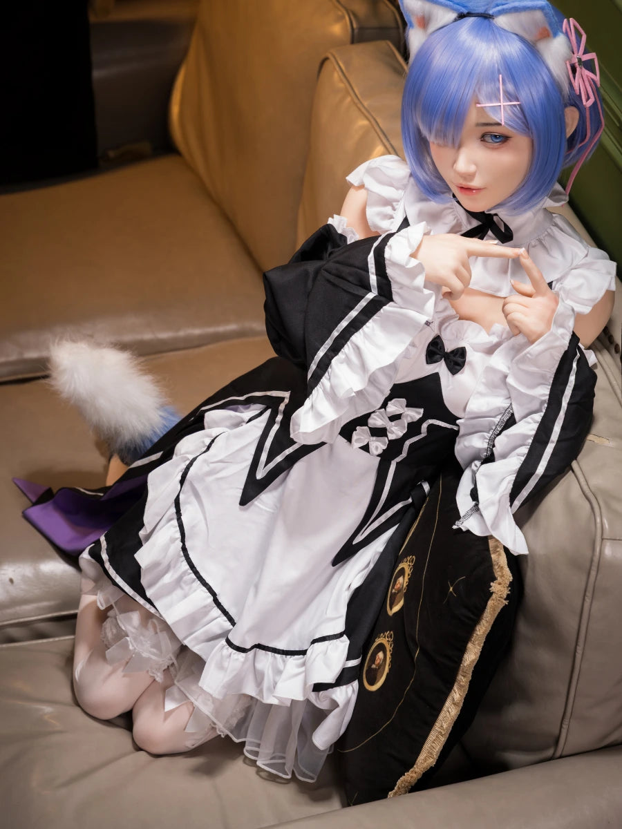 Image of Cosplay Reem Anime Sexdoll 146CM 26KG