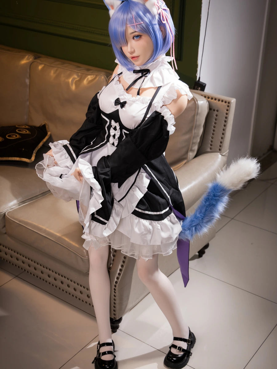 Image of Cosplay Reem Anime Sexdoll 146CM 26KG