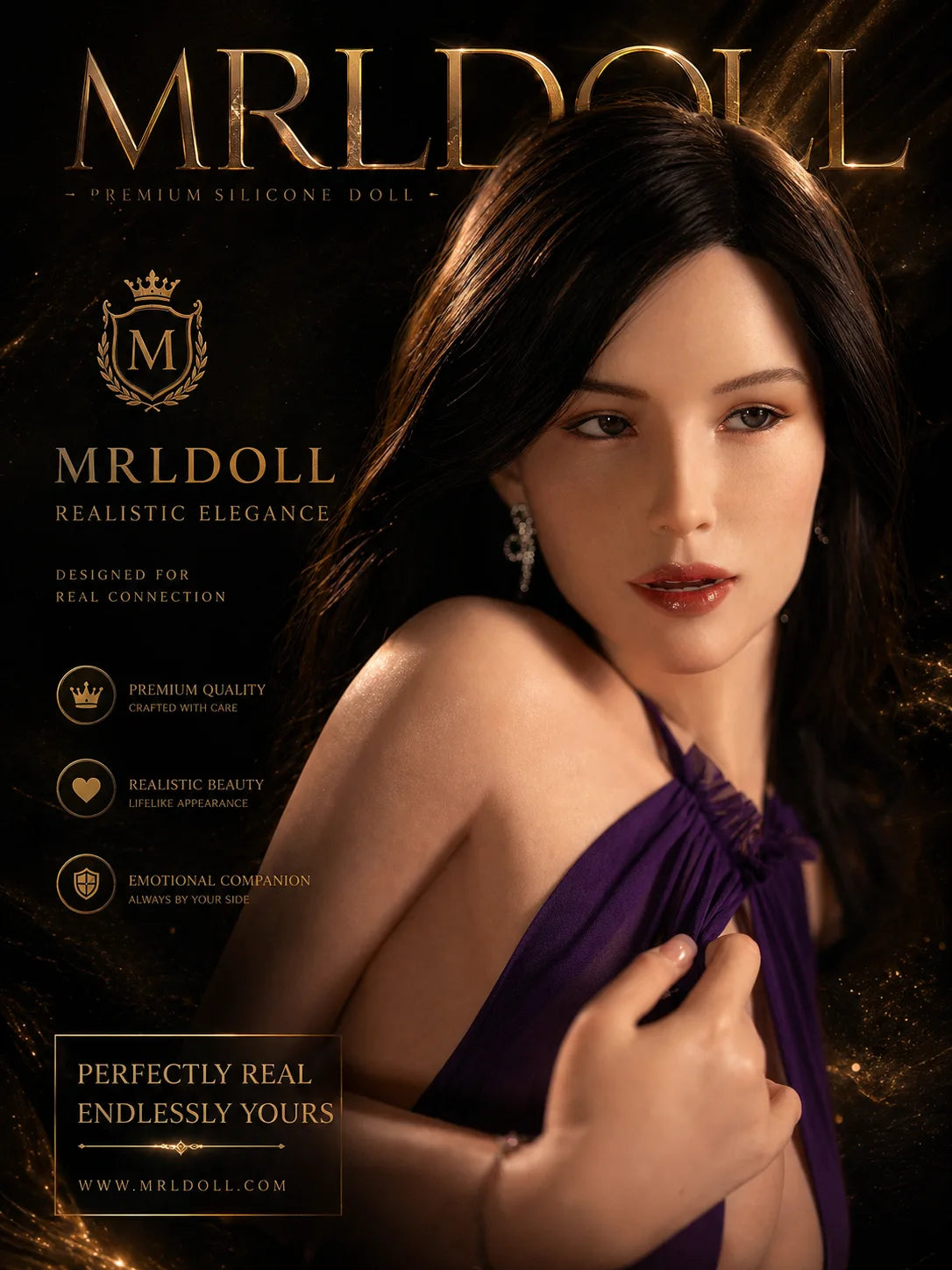 Image of MRLDOLL Grace – Mature Asian Wife Silicone Doll, 159/162/166cm, E/J/G Cup