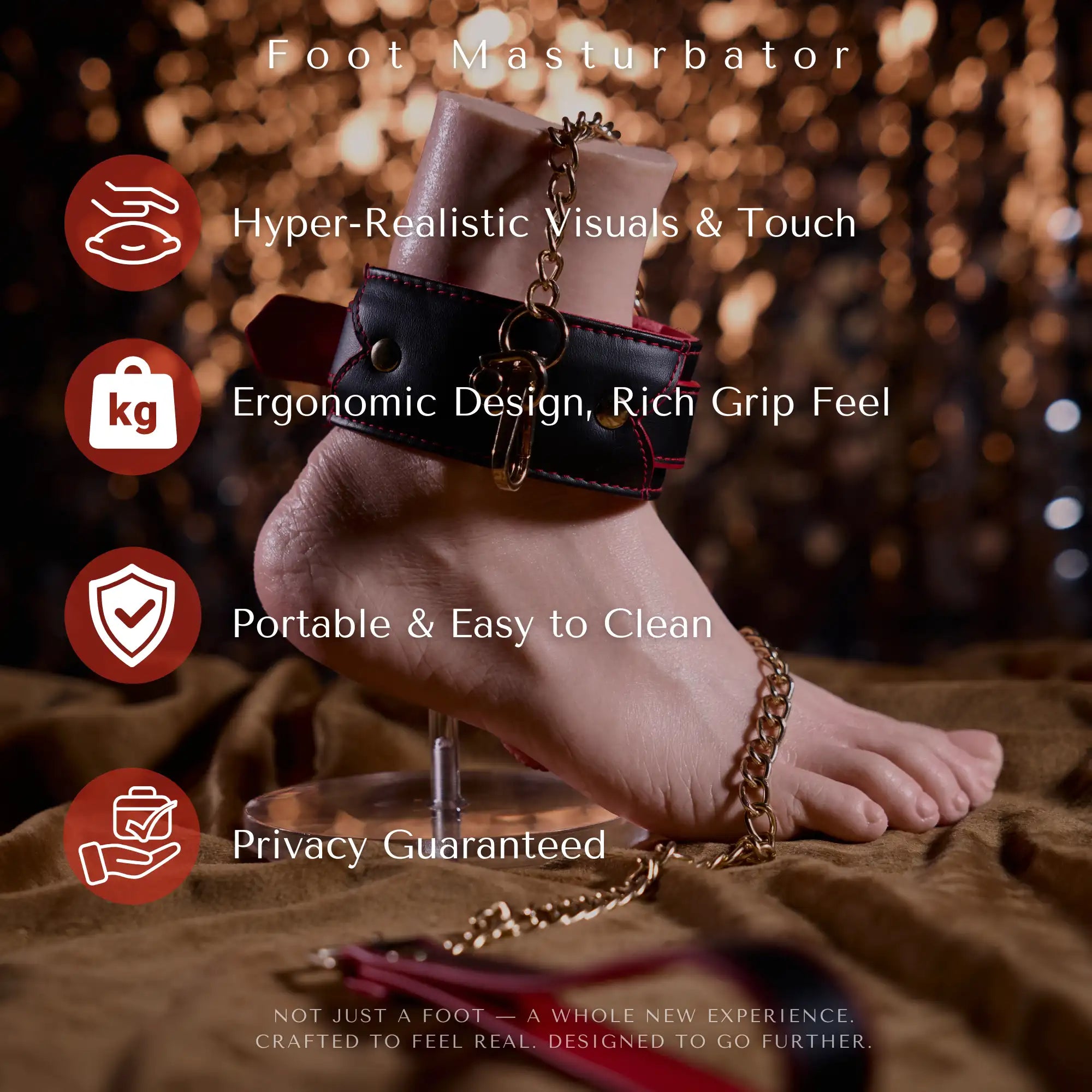 MRLDOLL Rella — Silicone Foot Masturbator — manufacturer reference