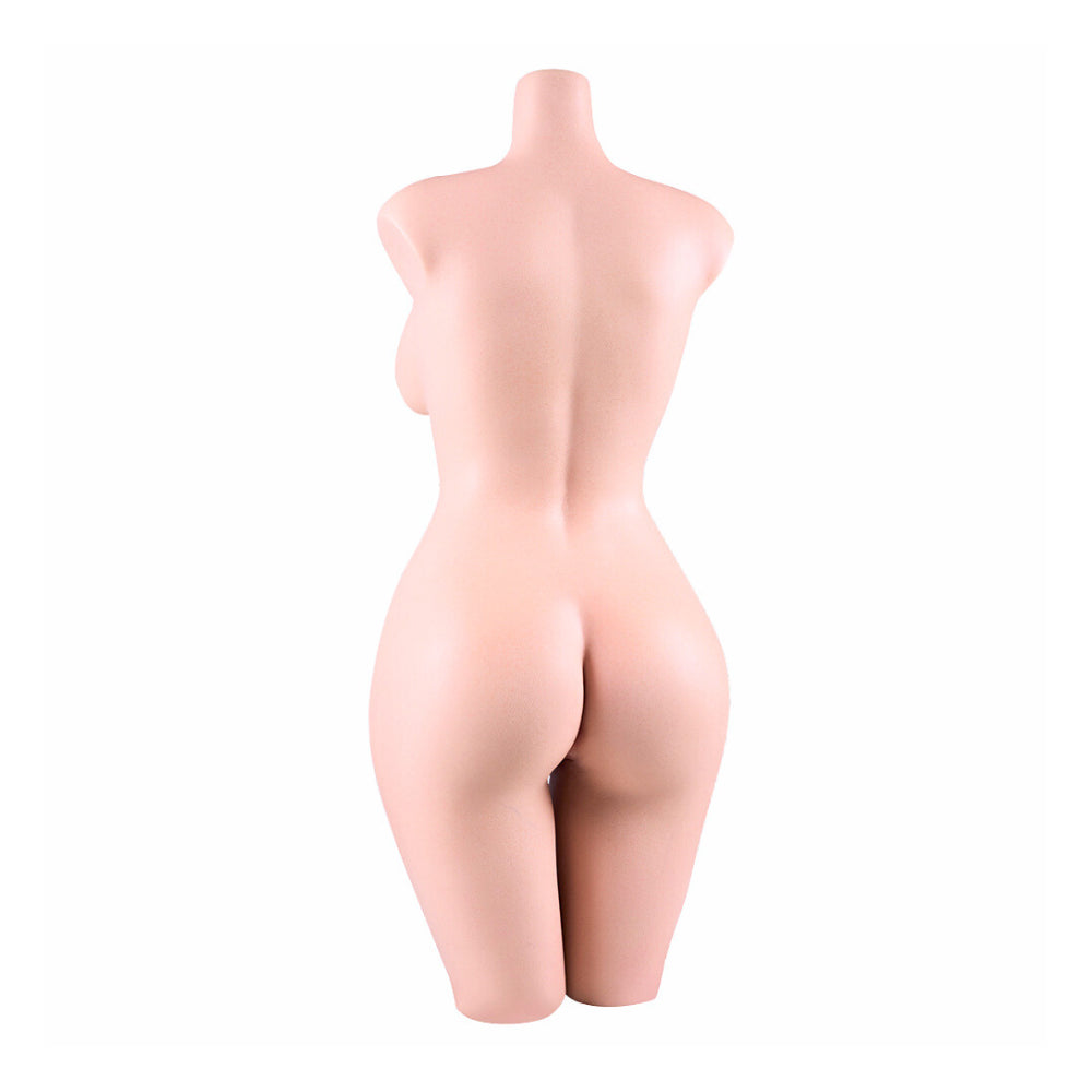 Stella: 51.81LB Silicone Female Ultra Real Torso Sex Doll