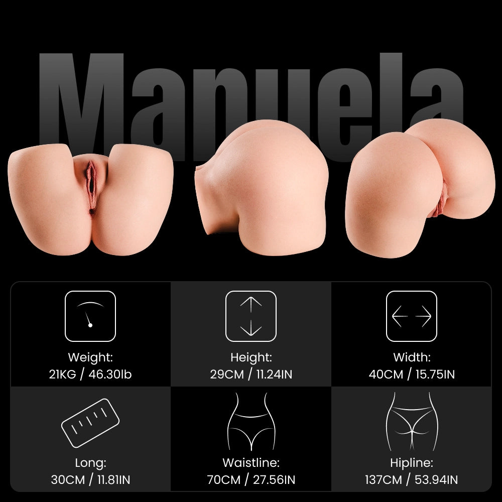 Image of Manuela 24KG Big Butt 1:1 Replica AI Sex Doll