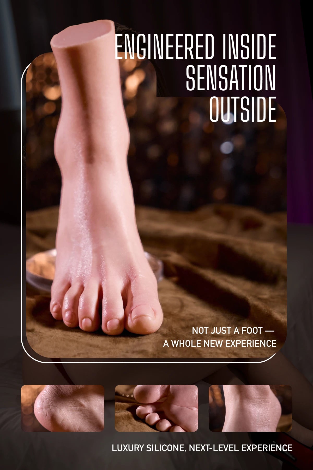 MRLDOLL Rella — Silicone Foot Masturbator — manufacturer reference