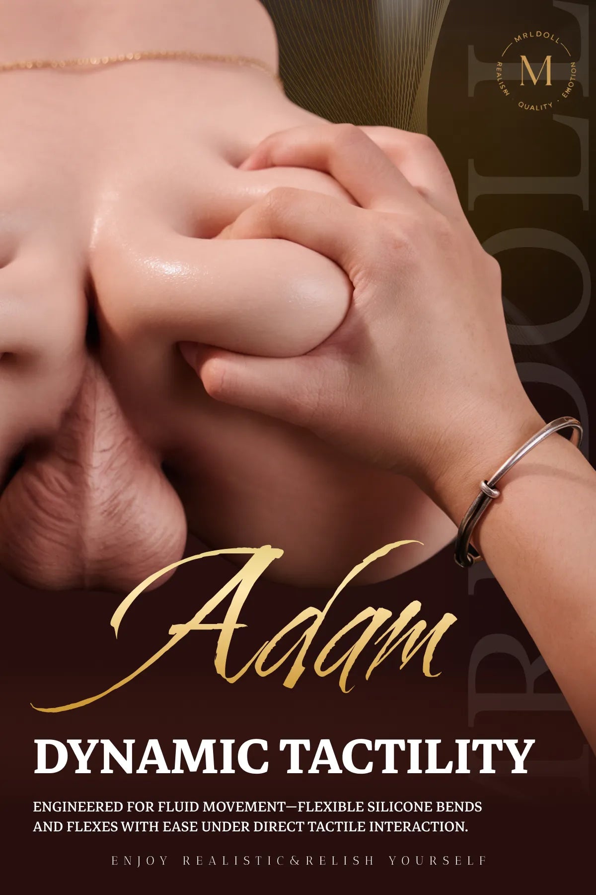 MRLDOLL Adam — силиконовый мужской торс — справочное изображение производителя