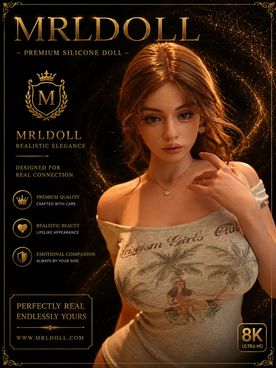 Image of Victoria Realistic Silicone Sex Doll 166CM&45KG