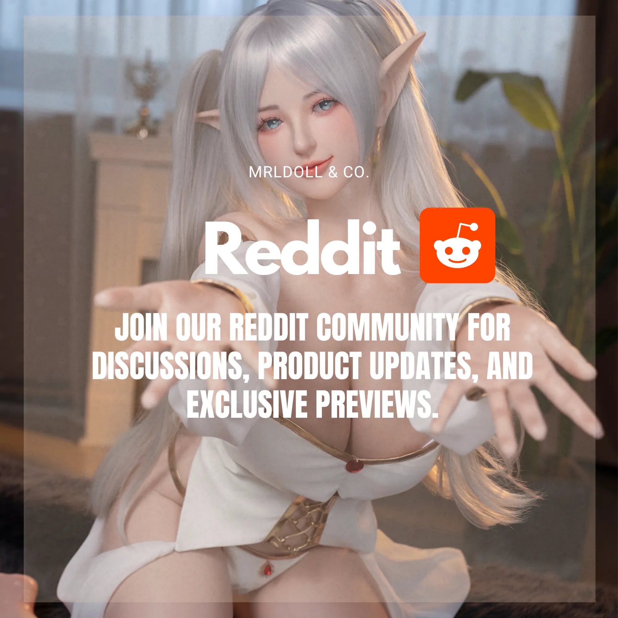 Image of Join the MRLDOLL Reddit community for discussions, product updates, and exclusive previews