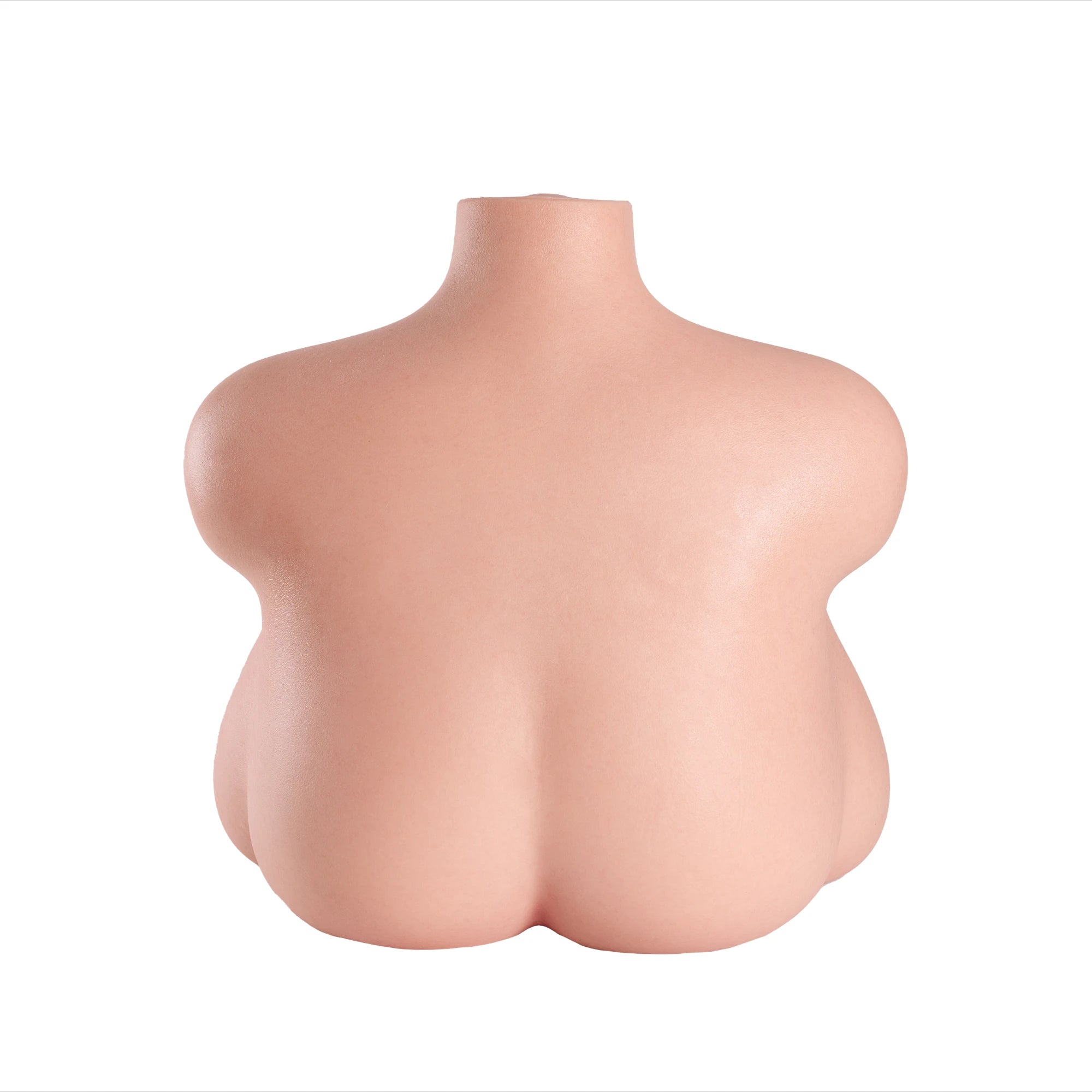Image of Back view of MRLDOLL Tess torso showing natural body contours and realistic skin texture