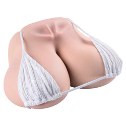 Image of Leina:15.1LB Realistic Silicone Sex Torso Big Jiggly Boobs