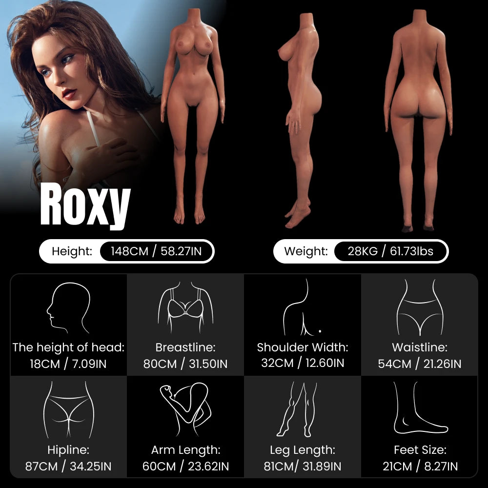 MRLDOLL Roxy — силиконовая кукла — справочное изображение производителя