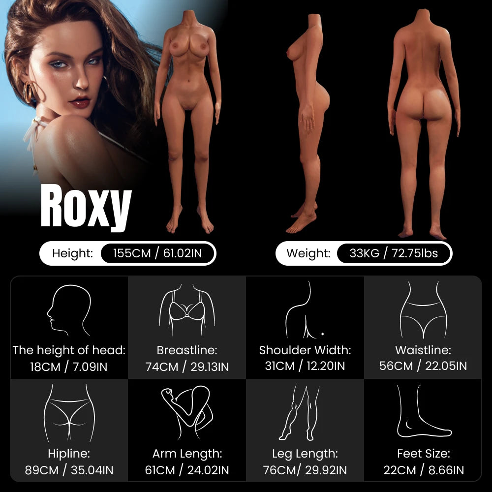 MRLDOLL Roxy — силиконовая кукла — справочное изображение производителя