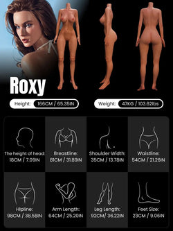 Roxy 28.5KG Life Size Sex E Cup Platinum Silicone Realistic Sex MRLDOLL Roxy 28.5KG Life Size Sex E Cup Platinum Silicone Realistic Sex MRLDOLL