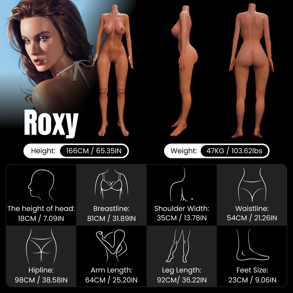 MRLDOLL Roxy — силиконовая кукла — справочное изображение производителя