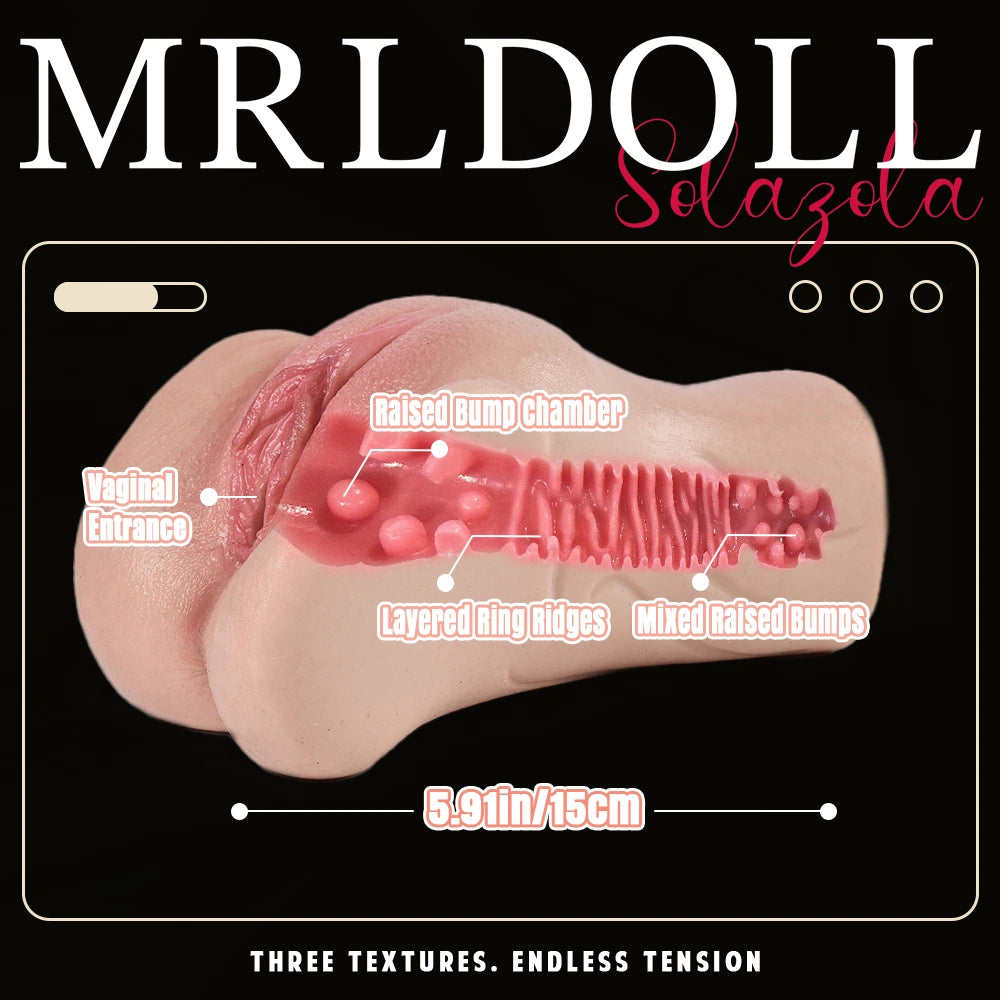 Image of MRLDOLL Star Solazola Onahole 1:1 Replica Male Masturbator