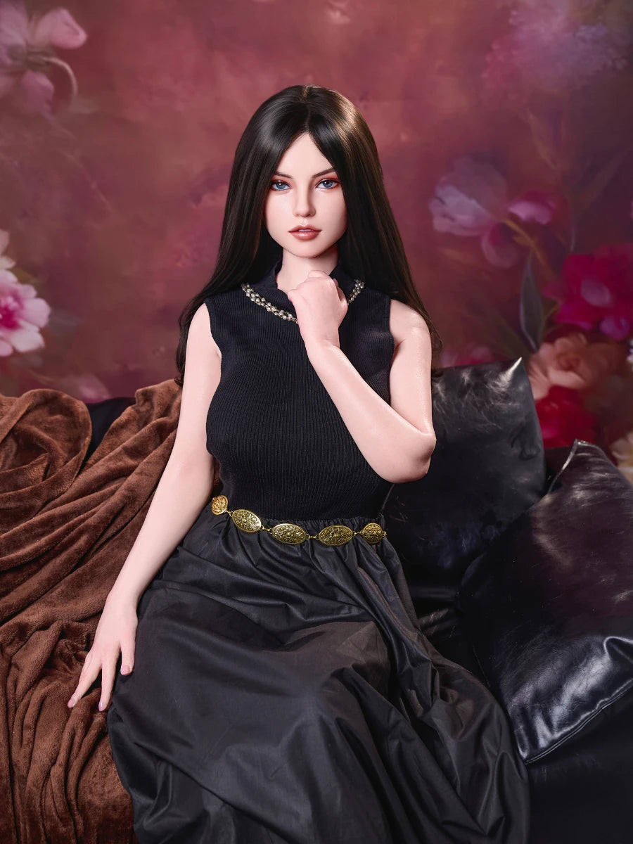 Image of slim body big breast realistic sex doll proportions  